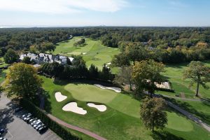 Fenway 18th Green Side Aerial